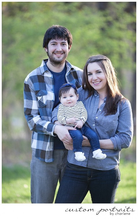 six month old six months photos family session with dog pittsburgh family photographer (18)