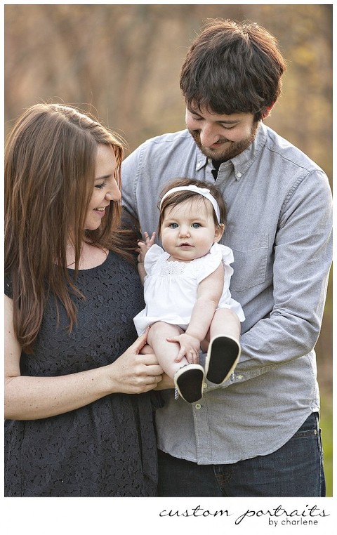 six month old six months photos family session with dog pittsburgh family photographer (4)