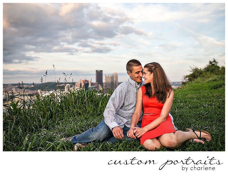 pittsburgh engagement session pittsburgh wedding photographer custom portraits by charlene schenley park engagement session mount washington engagement photos engagement pictures (17)