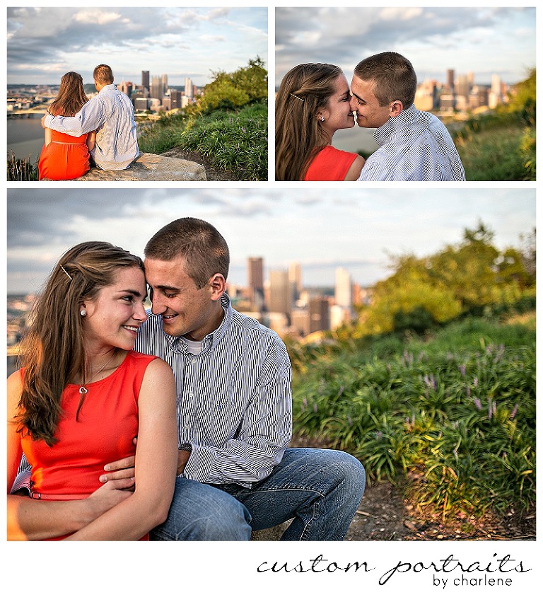 pittsburgh engagement session pittsburgh wedding photographer custom portraits by charlene schenley park engagement session mount washington engagement photos engagement pictures (20)