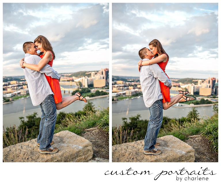 pittsburgh engagement session pittsburgh wedding photographer custom portraits by charlene schenley park engagement session mount washington engagement photos engagement pictures (22)