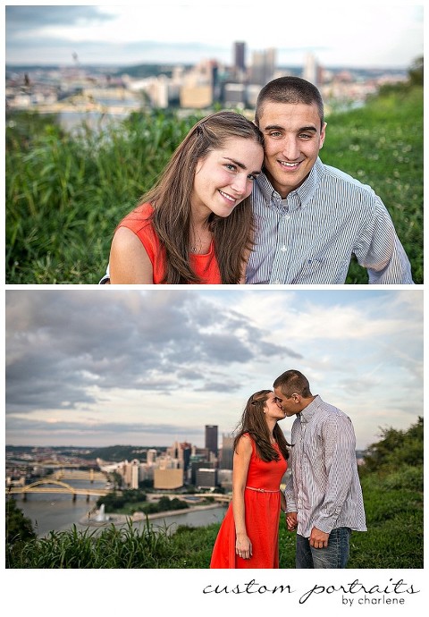 pittsburgh engagement session pittsburgh wedding photographer custom portraits by charlene schenley park engagement session mount washington engagement photos engagement pictures (23)