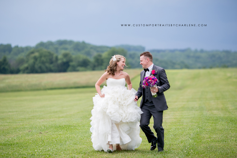 n - white barn wedding photographer - butler wedding photography - couple running pose - unique pose ideas - adorable wedding photography