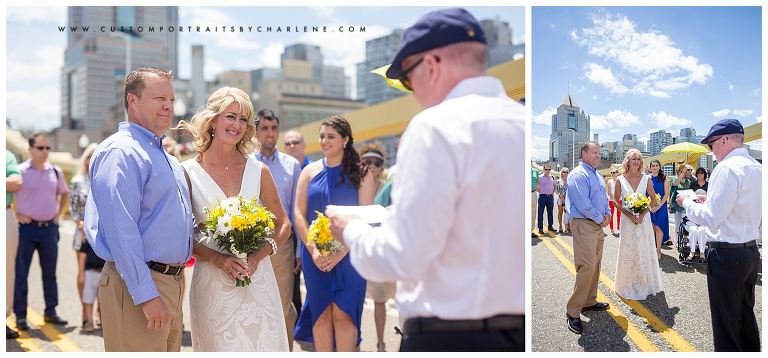 Pittsburgh Wedding Photographer - Roberto Clemente Bridge Wedding - Unique wedding venues Pittsburgh downtown1