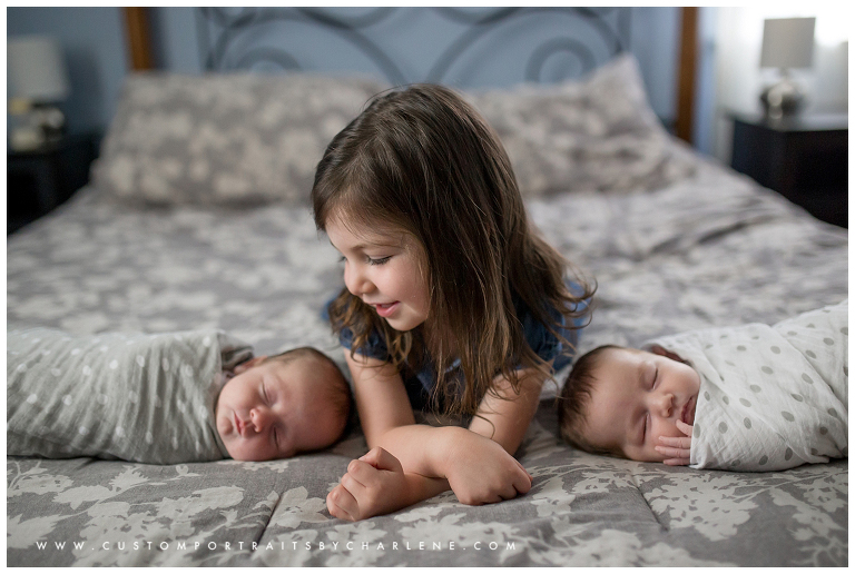 Mt Lebanon Family Photographer - Lifestyle Newborn Portraits - Pittsburgh Documentary Photography - Twin Newborn Session Pictures Photos 15
