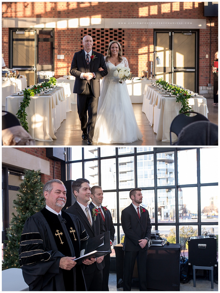 Pittsburgh Wedding Photographer Winter Wedding Columbus Ohio Daughter in Wedding Flower girl poses17
