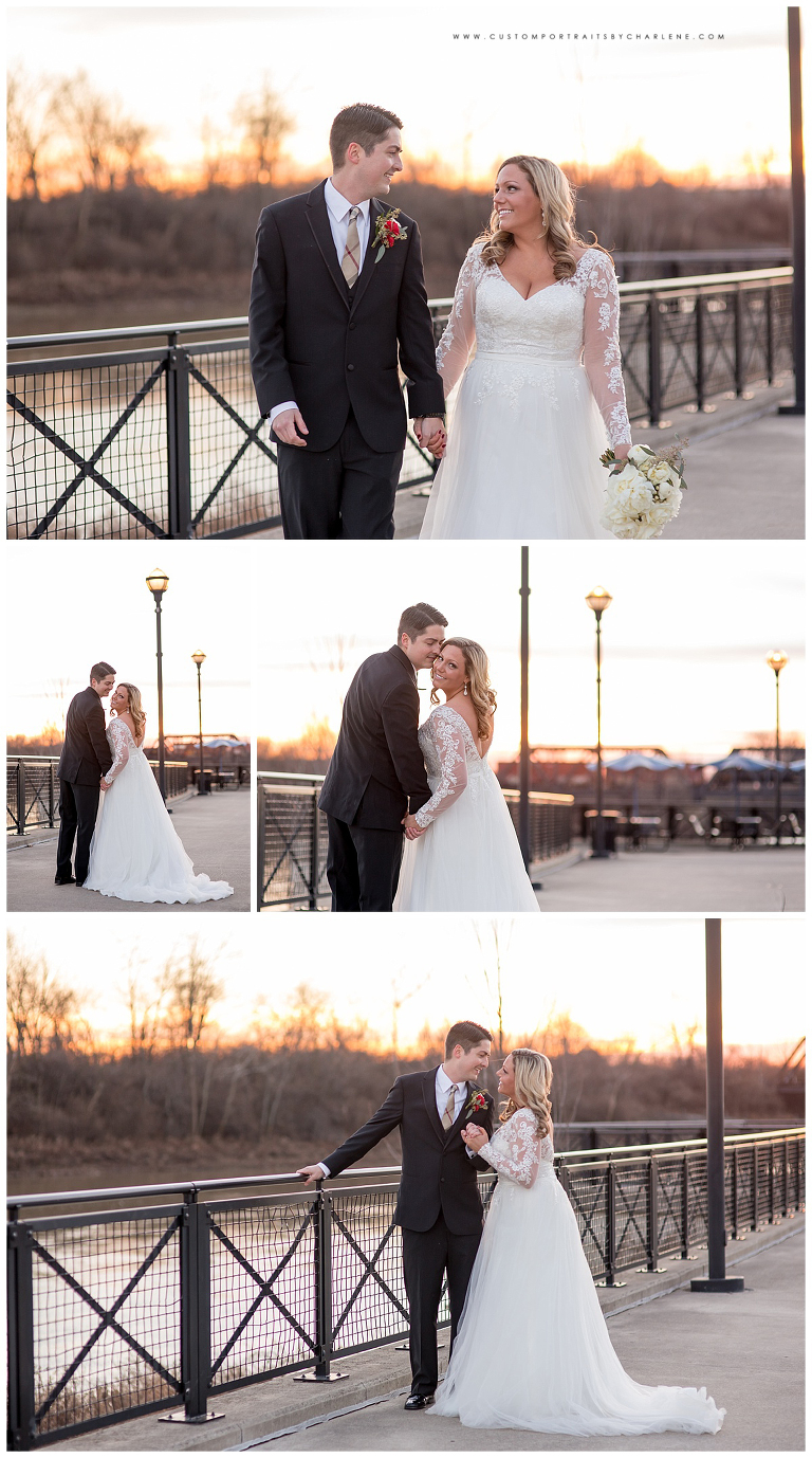 Pittsburgh Wedding Photographer Winter Wedding Columbus Ohio Daughter in Wedding Flower girl poses23