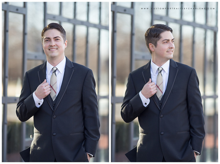 Pittsburgh Wedding Photographer Winter Wedding Columbus Ohio Daughter in Wedding Flower girl poses5