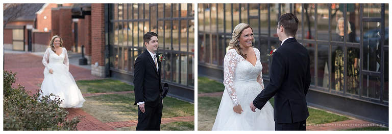 Pittsburgh Wedding Photographer Winter Wedding Columbus Ohio Daughter in Wedding Flower girl poses6