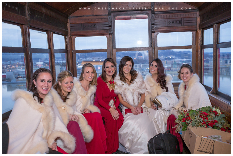 pittsburgh wedding photographer - lemont pgh ceremony reception - monongahela incline - wedding party mount washington mt washington12