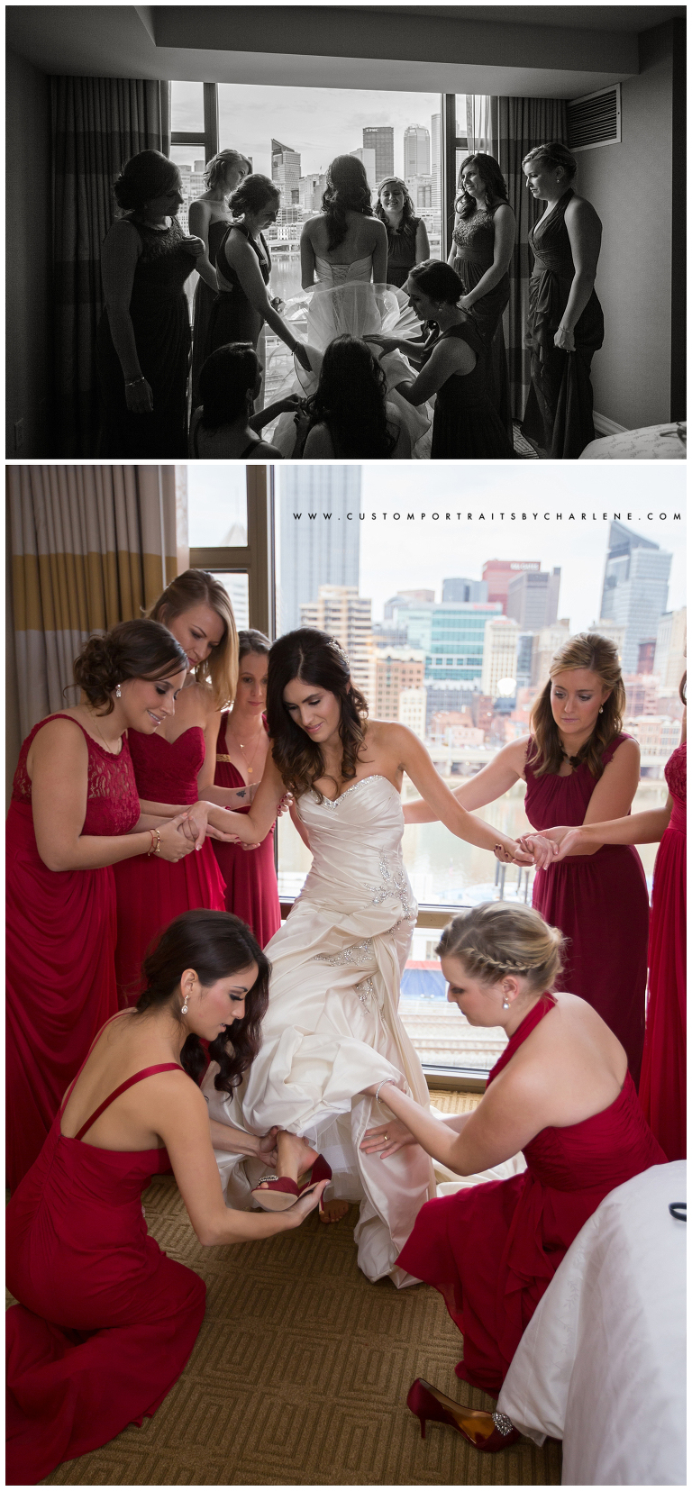 pittsburgh wedding photographer - lemont pgh ceremony reception - monongahela incline - wedding party mount washington mt washington9